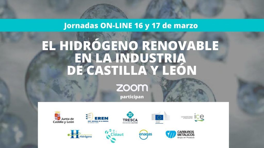 CIDAUT participates in the conferences «RENEWABLE HYDROGEN IN THE INDUSTRY OF CASTILLA Y LEÓN»