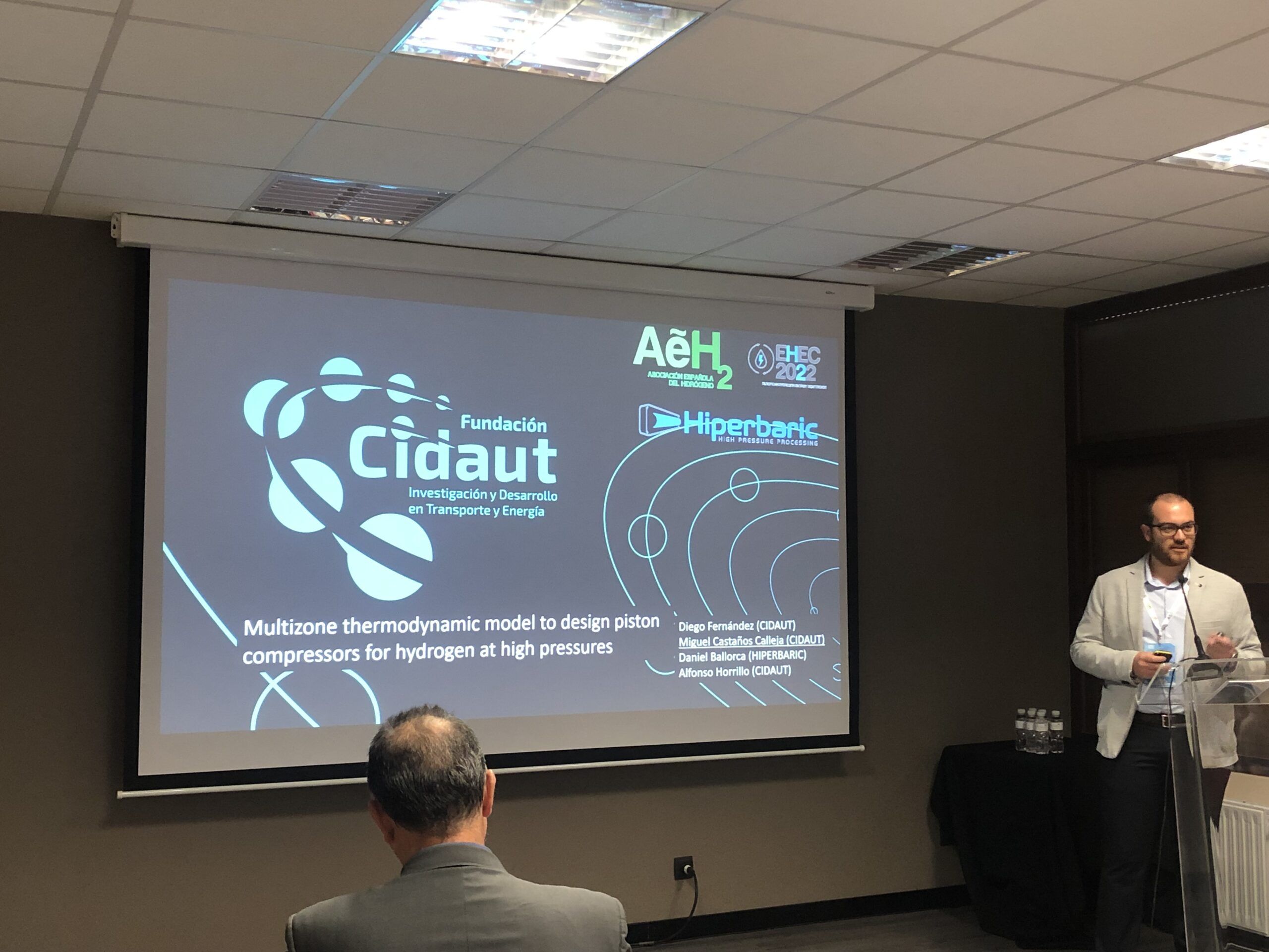 CIDAUT participates in the most relevant Hydrogen event in Spain: EHEC ...